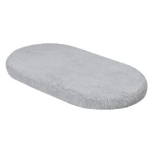 Grey Brady Inflatable Faux Fur Dog Bed